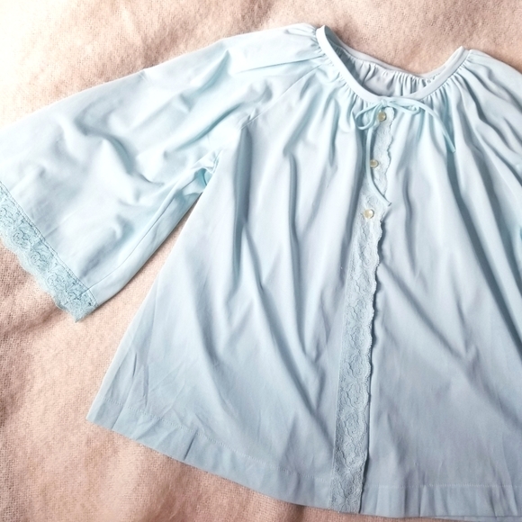 Vintage Other - Vintage 60s bell sleeve pajama top
